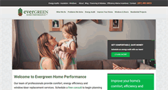 Desktop Screenshot of evergreenyourhome.com